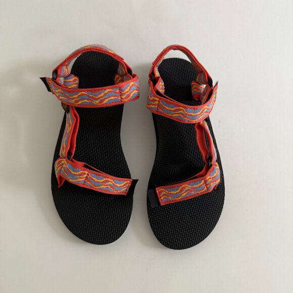 NWT Teva Original Universal Revive Multicolor Women’s Strap Sandals Size 6 - Picture 5 of 12
